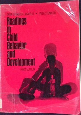 Readings in Child Behaviour and Development Lavatelli, Celia Standler and Faith
