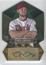 2014 Topps Supreme Stylings Green 8/45 Chris Owings #SS-CO Auto 1h5