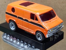 AFX 4 GEAR DODGE VAN HO SLOT CAR