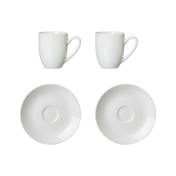 Ritzenhoff & Breker Bianco Espresso-Set 4- Teilig Tasse Untertasse Porzellan-image