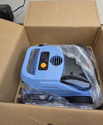 SEAUTO SAT 20 Robotic Pool Cleaner Vacuum, Blue/Black Plastic, UN 3481