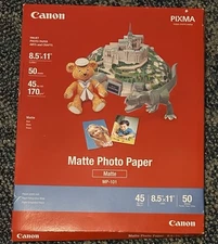 Canon Photo Paper Plus Matte 8-1/2 x 11 50 Sheets/Pack 7981A004