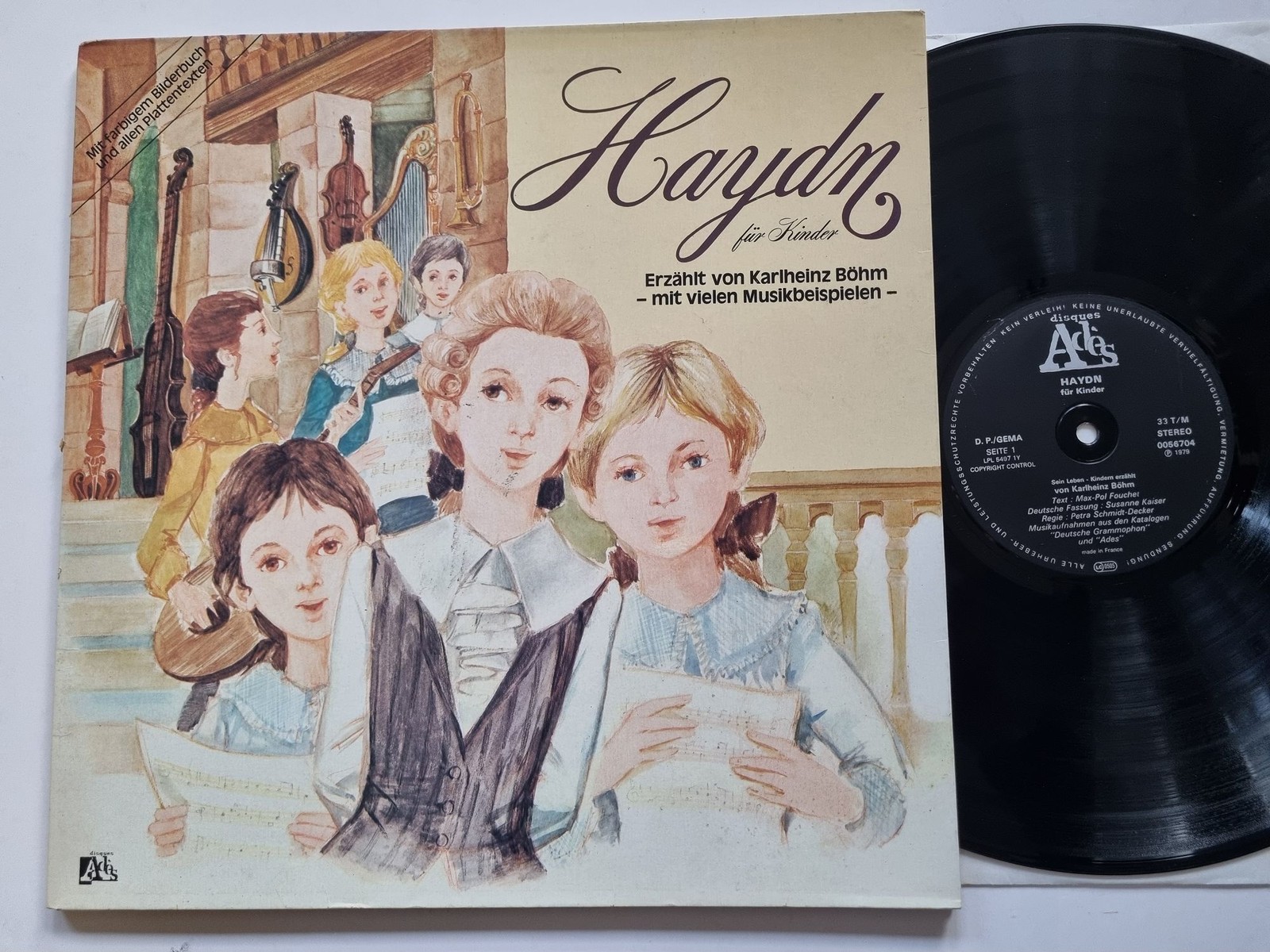 Karlheinz Böhm - Haydn Für Kinder Vinyl LP Germany