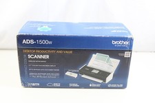 New Brother ImageCenter ADS-1500W Wireless Compact Color Desktop Scanner