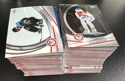 2026 Topps Chrome USA Winter Olympics & Paralympics Complete Base Set 1-200   S6