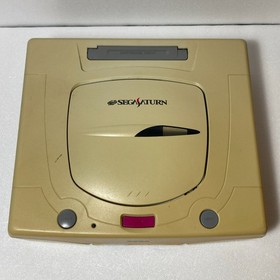 Sega Saturn Console HST-3220 System 2 Controllers Tested Japan Import + VF2