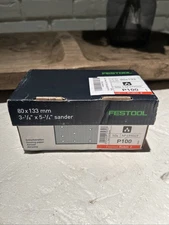 Festool Sander Pads No 499049 80x133 mm Pack of 50 Sheets