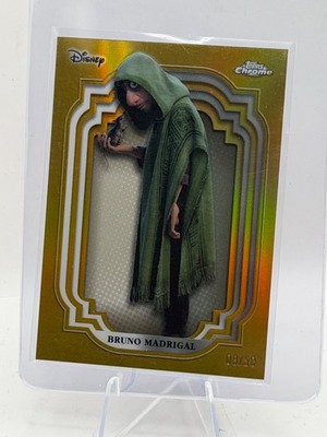 2024 Topps Disney Chrome Bruno Madrigal 08/50 Gold Refractor