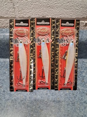 3 LUCKY CRAFT Slender Pointer 112MR  1/2oz 112mm 4-5'  Luckycraft Suspending 