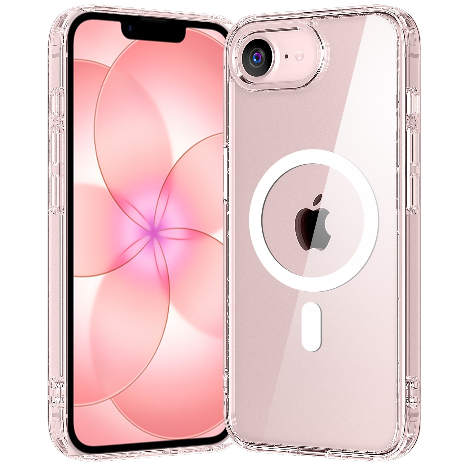 For iPhone 17e Case MagSafe Shockproof Heavy Duty Rugged Clear Protective Cover