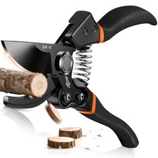 8.5" Professional Pruning Shears - Cuts 4X Easier with Ultra Sharp Japanese