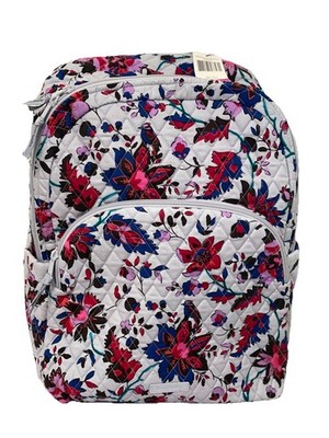 Vera Bradley Large Backpack Vineyard Floral NWT L ESSENTIAL TRAVEL LAPTOP Vera Bradley Large Backpack Vineyard Floral | Mercari main image 3