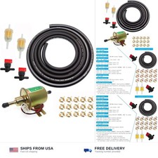 12 Volt Fuel Pump For Universal Electric Low Pressure inline Fuel Pump  12 V...