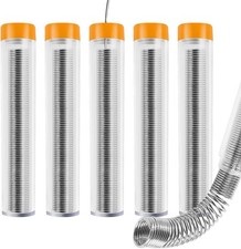 5 Pack 1Mm Rosin Core Solder, Electronic Solder for Repairing Electronic and Ele