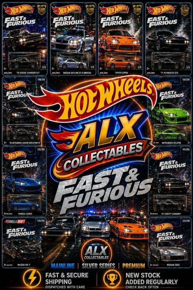 FAST & FURIOUS HOT WHEELS Auction £1 Starts
