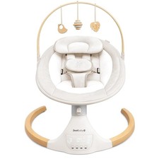 Infant Swing with Natural Wood Toys Bluetooth Jool Baby