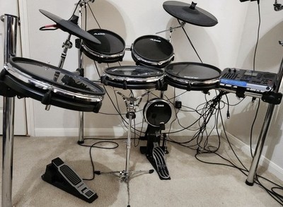 Alesis DM10 Pro X Kit 16 , (3) 14  12 Cymbals (3)12 , 10 , (2) 8  RealHead Drums