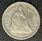1873 Seated Liberty Half Dime