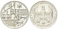 Weimarer Republik - 3 Reichsmark 1927 A - J.330