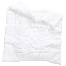 J-pinno Down Alternative Comforter Crib Quilt Toddler Crib 47" X 59" White