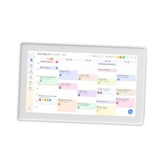 15.6 Inch Digital Family Calendar, All-in-One Smart Organizer with Photo White