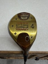 MacGregor Super Eye-O-Matic 925W Tourney Persimmon 4 Wood Golf Club