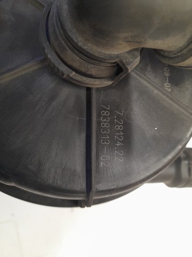 Bmw E92 M3 Secondary Air Injection Pump Smog Part Number 7838313 - W/s Box M31 - Picture 3 of 6