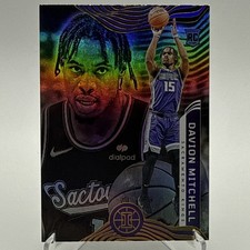 Davion Mitchell 2021-2022 Panini Illusions # 159 RC Sacramento Kings Rookie HEAT