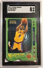1996-97 skybox premium new edition Kobe Bryant SGC8 RC