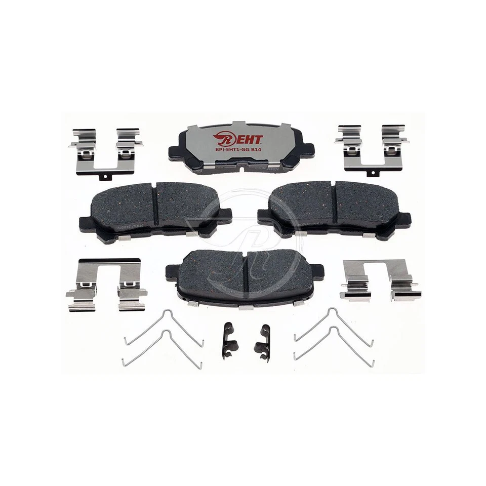 Juego de pastillas de freno de disco trasero rotor de freno de disco para Honda Pilot 2009-2015 Foto 2 de 4