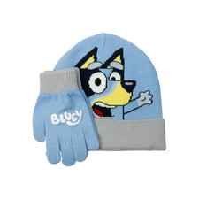Bluey Beanie Hat and Glove Set  Officially Licensed  BRAND NEW w/ Tag  