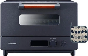[Vitantonio Official] Toaster oven VOT-100-K [Wide range of temperature new jp