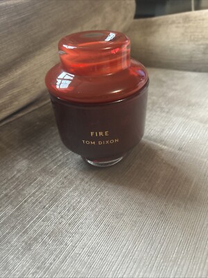 Kerzenhalter leer Tom Dixon 'Fire' hellfarbig 5,5'' neu ohne Verpackung