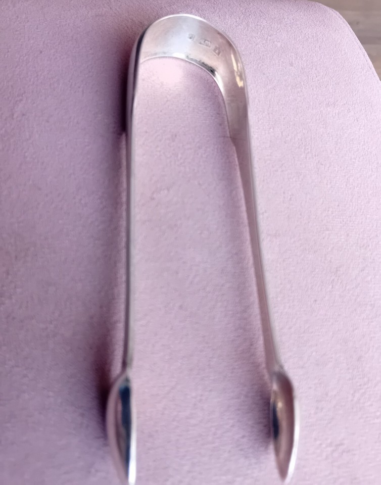 ANTIQUE SCOTTISH? SILVER SUGAR TONGS eBay