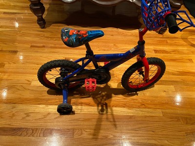 huffy 14 inch spiderman bike