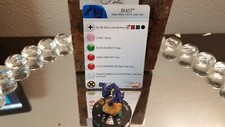 Heroclix Wolverine and the X-Men set Beast 062 Team Base figure w/card 