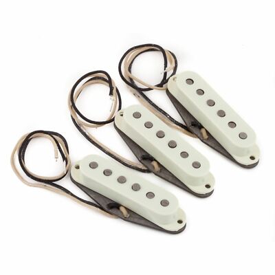 Fender Pure Vintage '65 Stratocaster Pickups, Set of 3, Vintage White