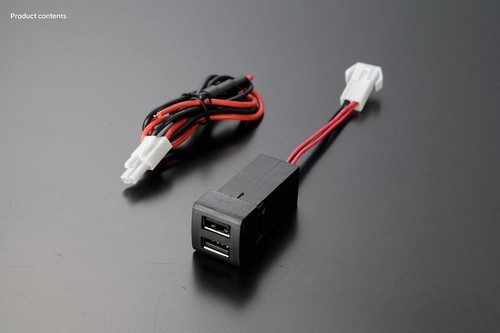 Additional USB 2 Port Charger Type-A for Daihatsu Hijet Truck Jumbo S500P S510P - 第 3/8 張圖片