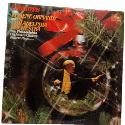 Eugene Ormandy & Philadelphia Orchestra Christmas Vinyl Record