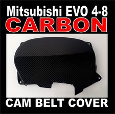 Carbon Fibre Cam Cambelt Pulley Cover For Mitsubishi Evo 4,5,6,7, 8 models XC-UK