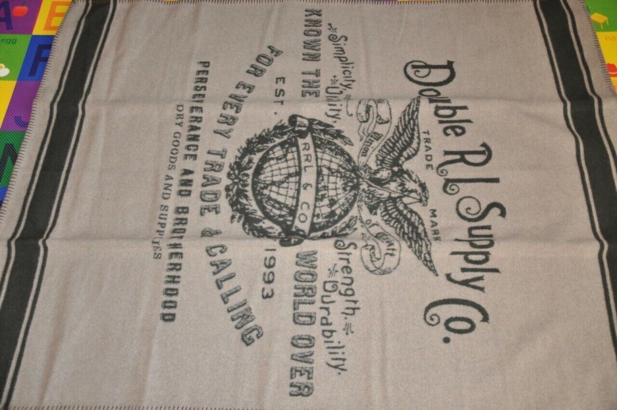 Ralph Lauren RRL Trademark100% Lambs Wool Robe Blanket Throw | eBay