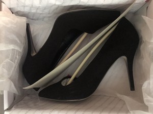 black patent leather pumps size 11