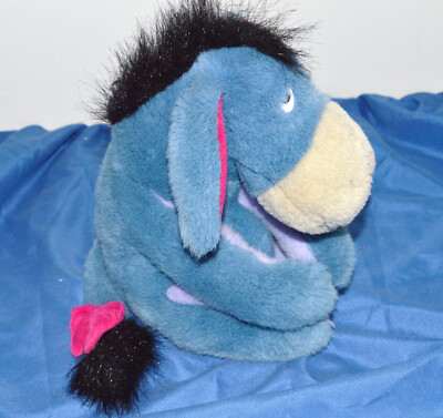Vintage Disney Eeyore Plush 9''