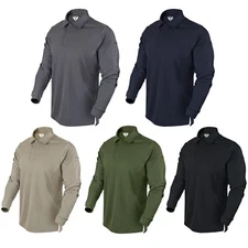 Condor 101120 Performance LS Long Sleeve Tactical Athletic Polo Shirt XS-5XL