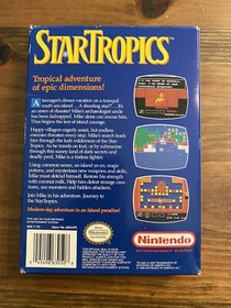 Startropics NES CIB