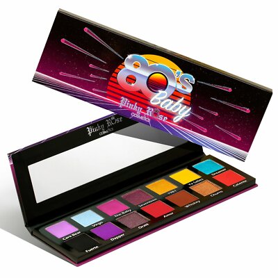 PINKY ROSE COSMETICS 80's BABY EYE SHADOW PALETTE (NIB/Full Size)