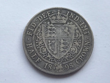 Victoria Half Crown 1898 Silver (.925) ⌀ 32.3 mm KM# 782, Sp# 3938
