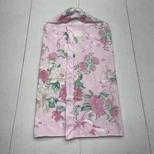 Pottery Barn Love Shack Fancy Pink Floral Hooded Beach Towel Scarlett