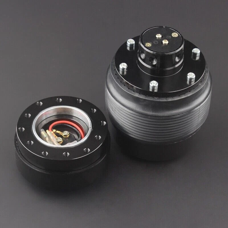 Steering Wheel Hub+Quick Release Hub Adapter Boss Kit Black For Honda Civic CR-V - Image 4 of 4