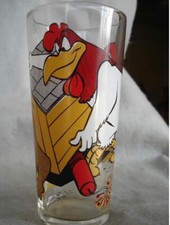 Marc Anthony Foghorn Leghorn Dog House 1976 Looney Tunes Brockway Pepsi Glass
